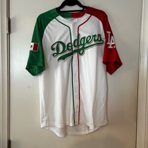 Los Angeles Dodgers MLB 2019 Mexico Heritage Night SGA Jersey Men's Size M